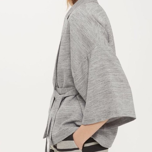 TOPSHOP Marl Wrap Kimono Jacket NWOT - Picture 2 of 8